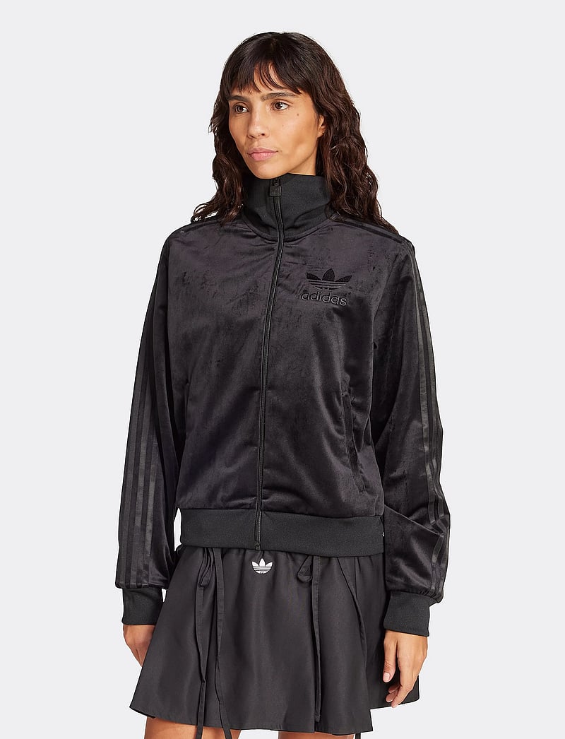 adidas Originals - VELVET TT - Överdelar - black - 0