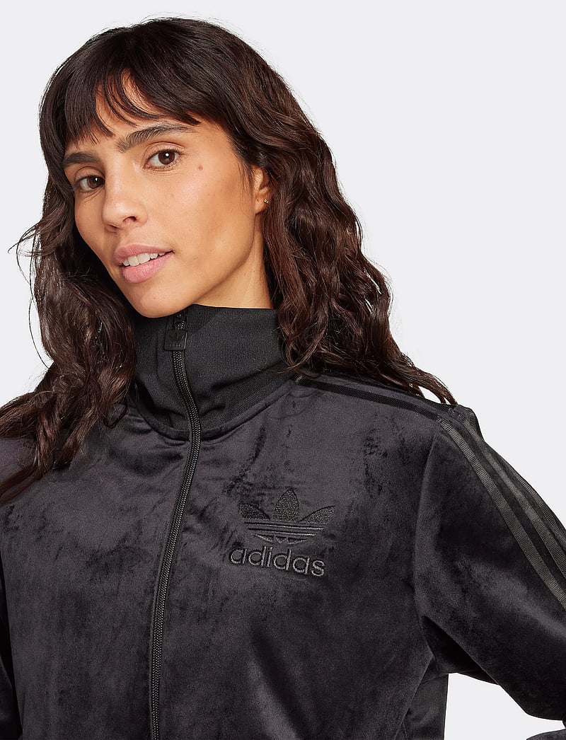 adidas Originals - VELVET TT - Överdelar - black - 3