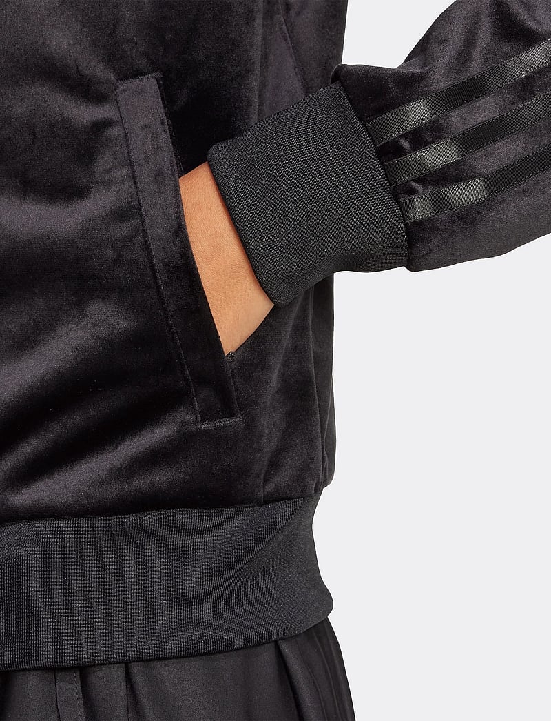 adidas Originals - VELVET TT - Överdelar - black - 4