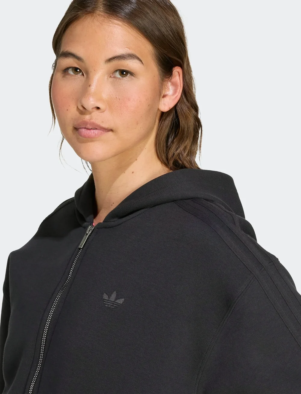 adidas Originals - SPACER 3S FZ - sweatshirts - black - 5