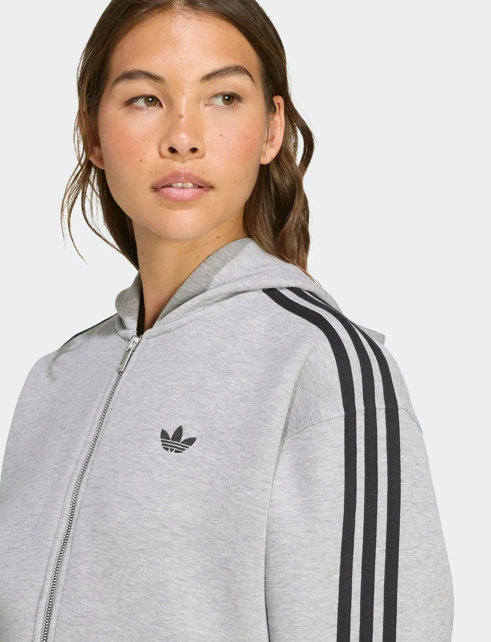 adidas Originals - SPACER 3S FZ - yläosat - mgreyh - 3