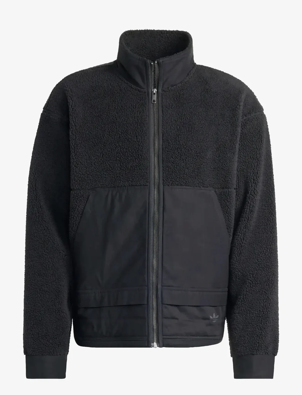 adidas Originals - P ESS FLEECE - fleece og mellemlag - black - 1