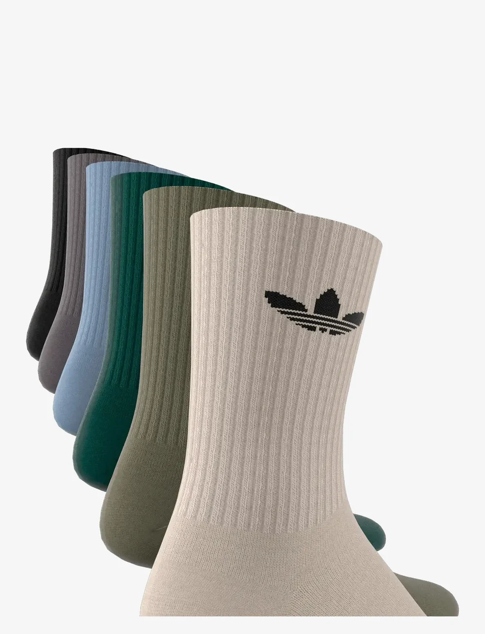 adidas Originals - TR CREW S 6P - träningsstrumpor - wonbei/medrkh/aurivy - 1