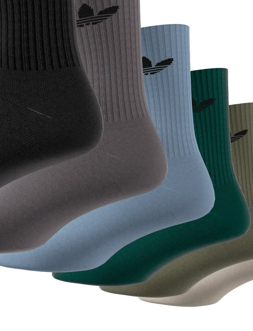 adidas Originals - TR CREW S 6P - träningsstrumpor - wonbei/medrkh/aurivy - 4