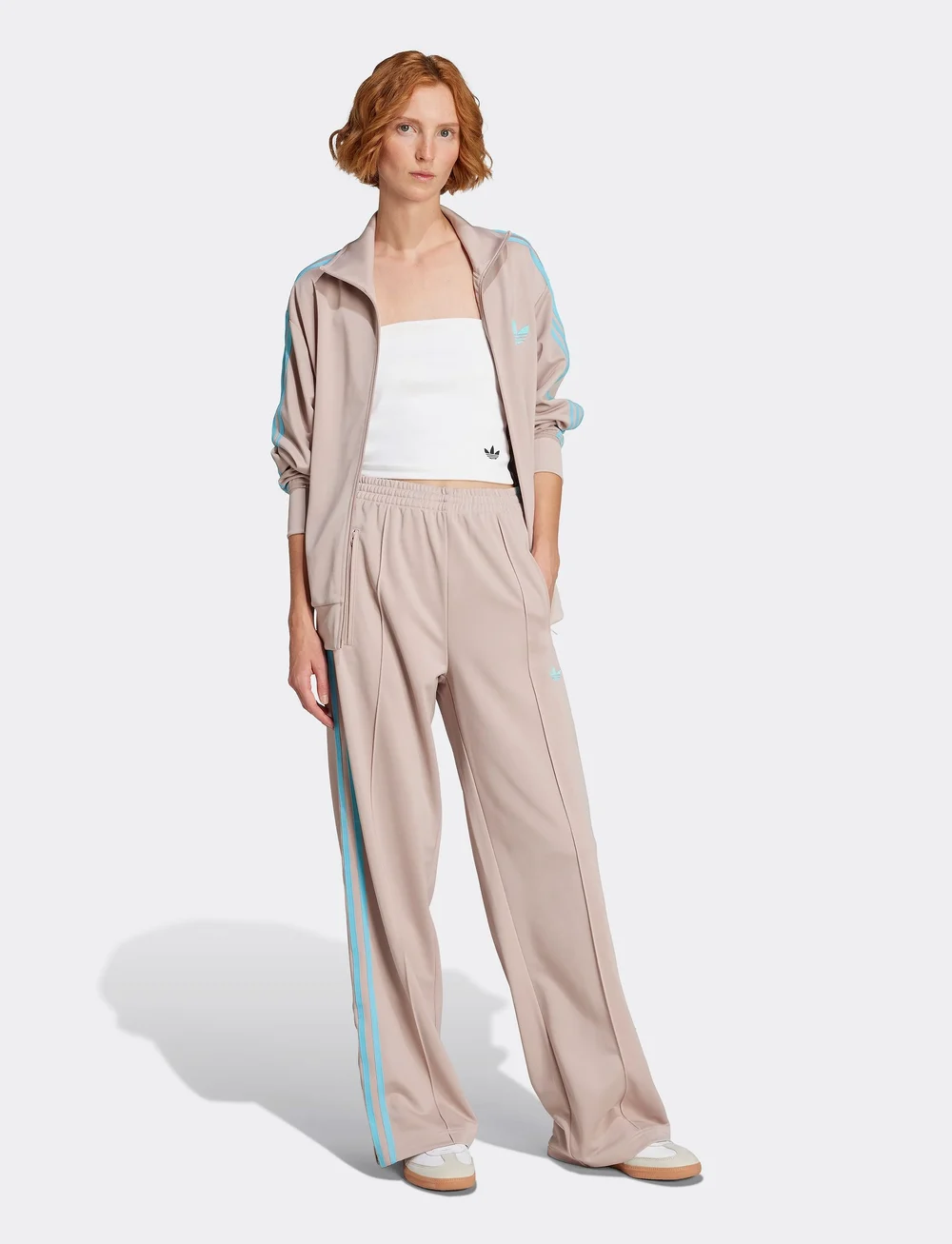 adidas Originals - FIREBIRD TP - trainingshosen - wontau/bluglo - 0