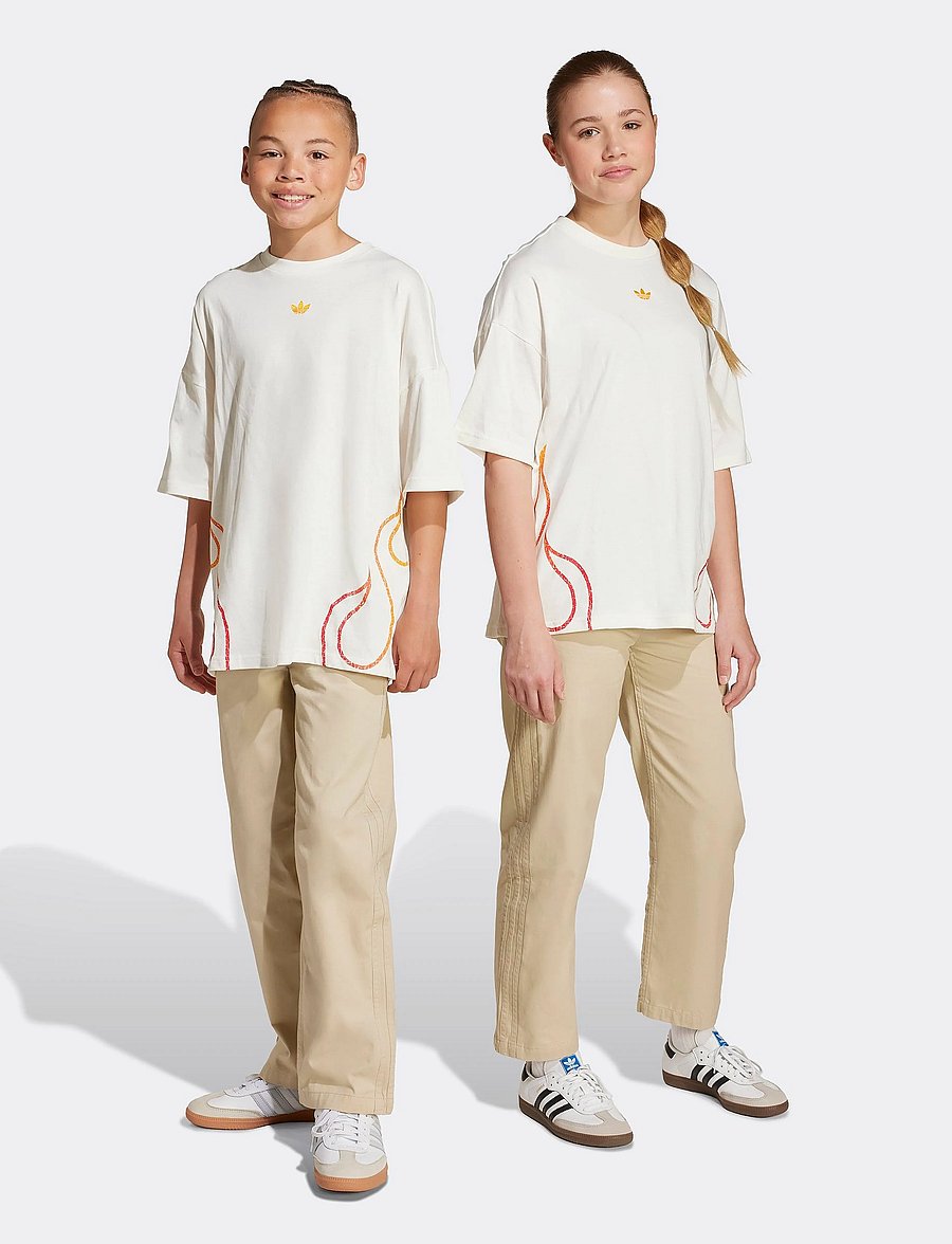 adidas Originals - TWILL PANTS - loose jeans - stokha - 4