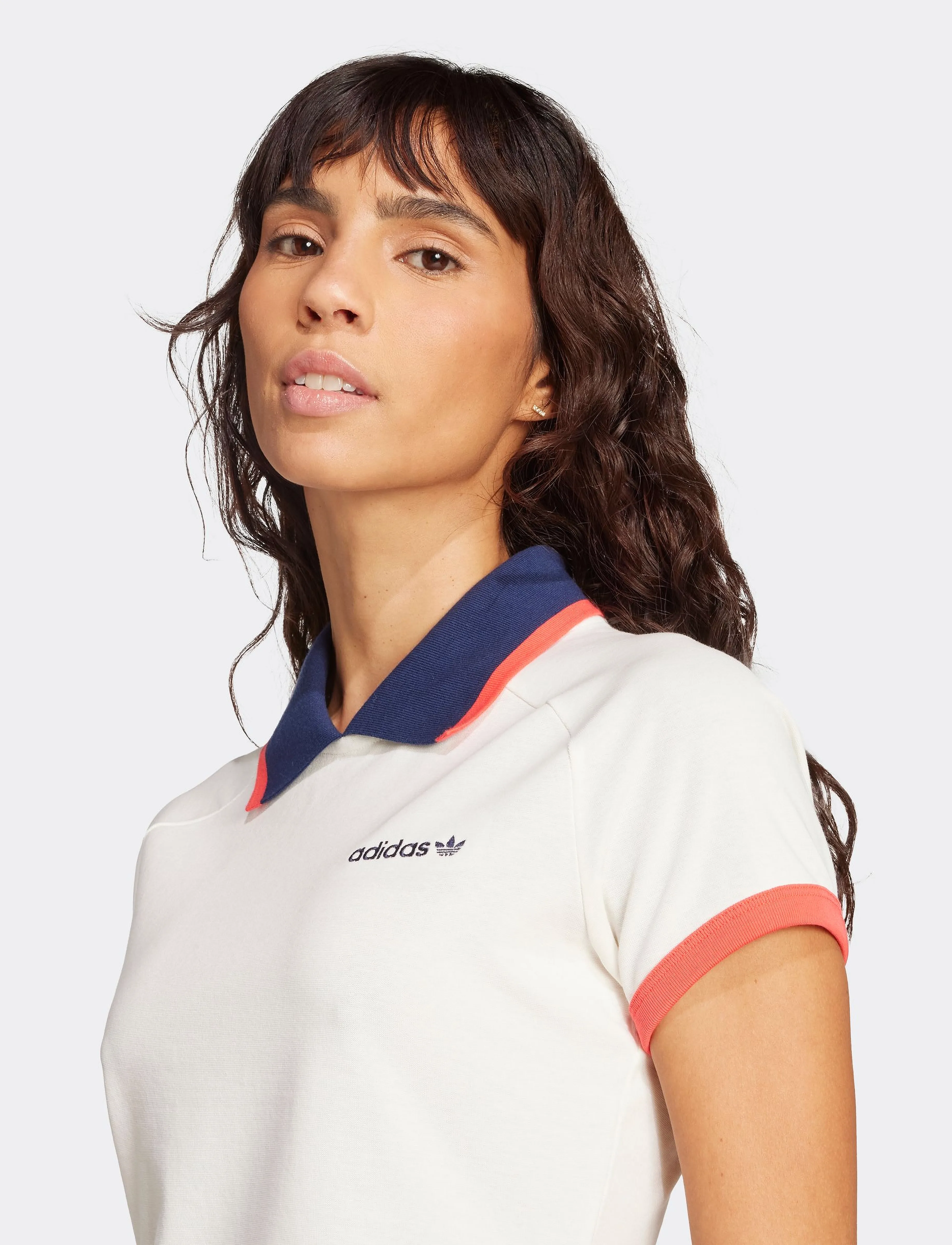 adidas Originals - SHORT POLO - toppe & t-shirts - owhite - 5