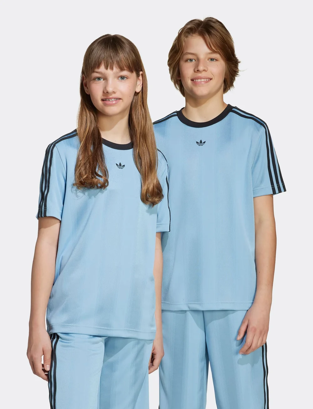 adidas Originals - TEE - kortärmade t-shirts - ashblu/black - 3