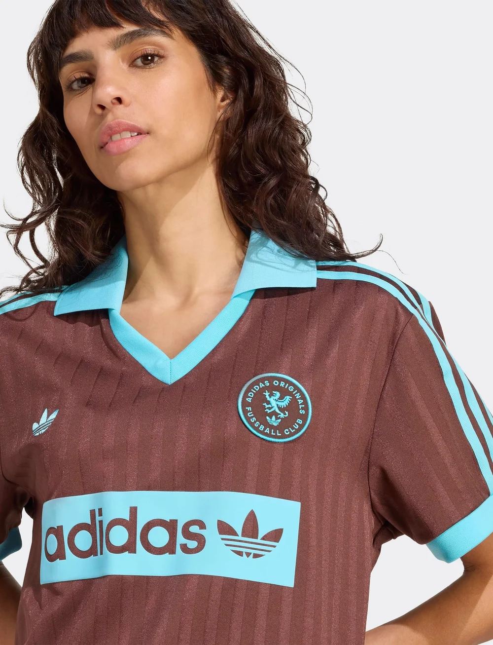 adidas Originals - FOOTBALL TEE - t-shirty - auburn - 2