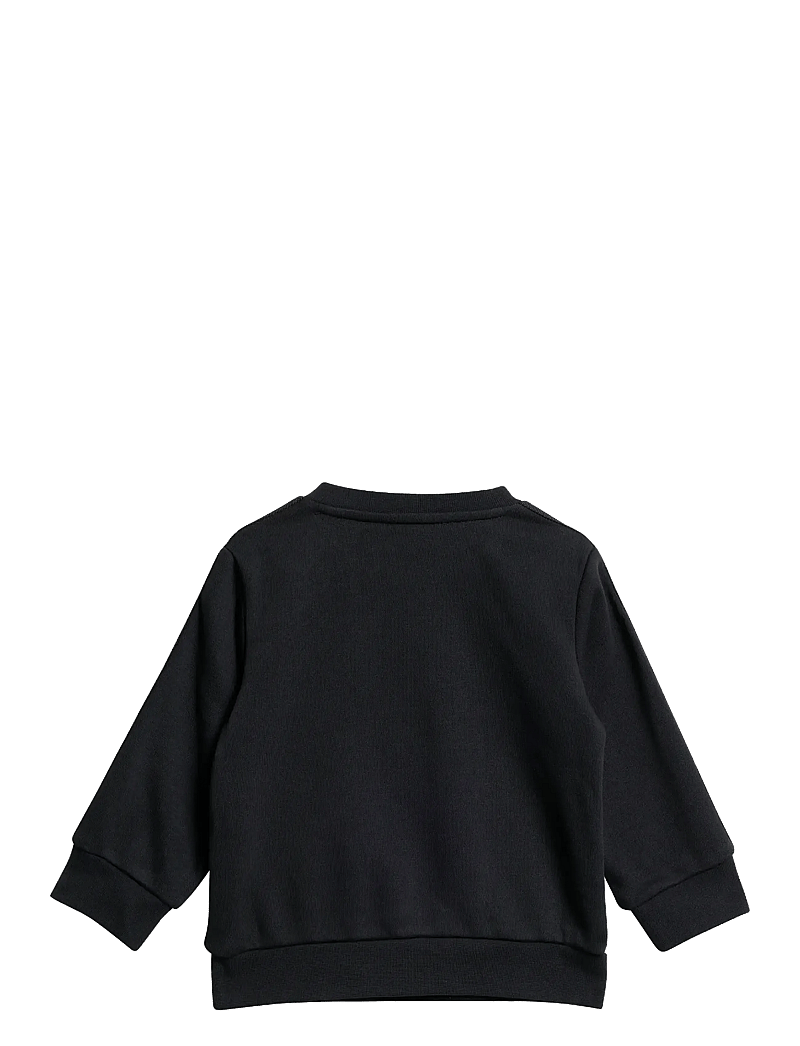 adidas Originals - DENIM CREW SET - treniņtērpi un divdaļīgi komplekti - black/lghden - 1