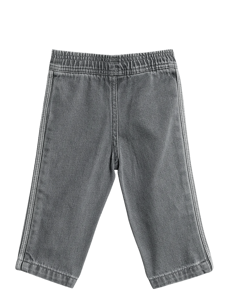 adidas Originals - DENIM CREW SET - treniņtērpi un divdaļīgi komplekti - black/lghden - 3