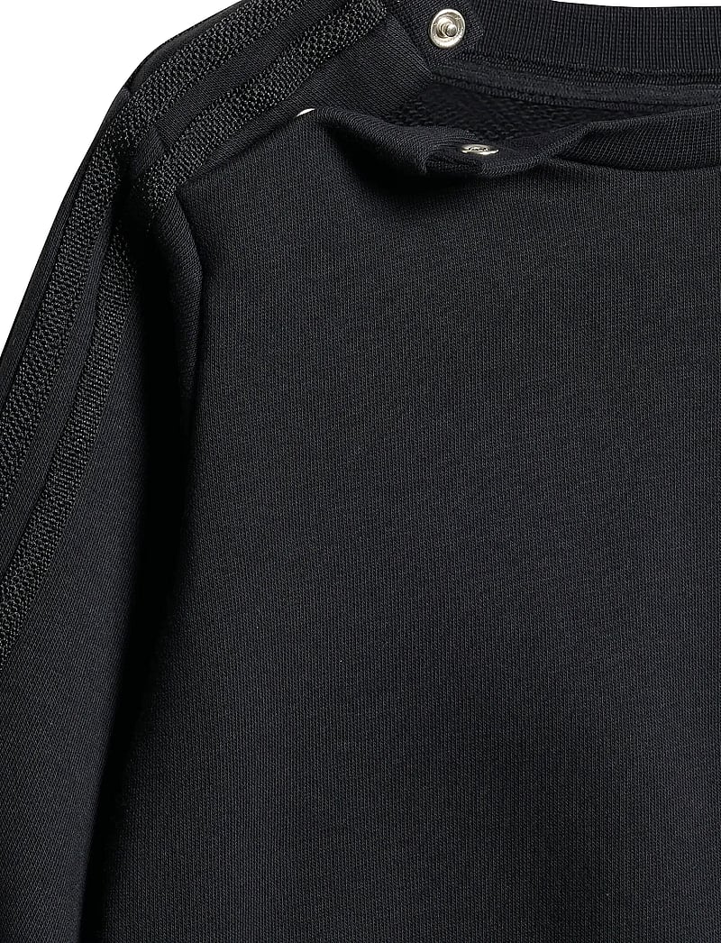 adidas Originals - DENIM CREW SET - treniņtērpi un divdaļīgi komplekti - black/lghden - 4