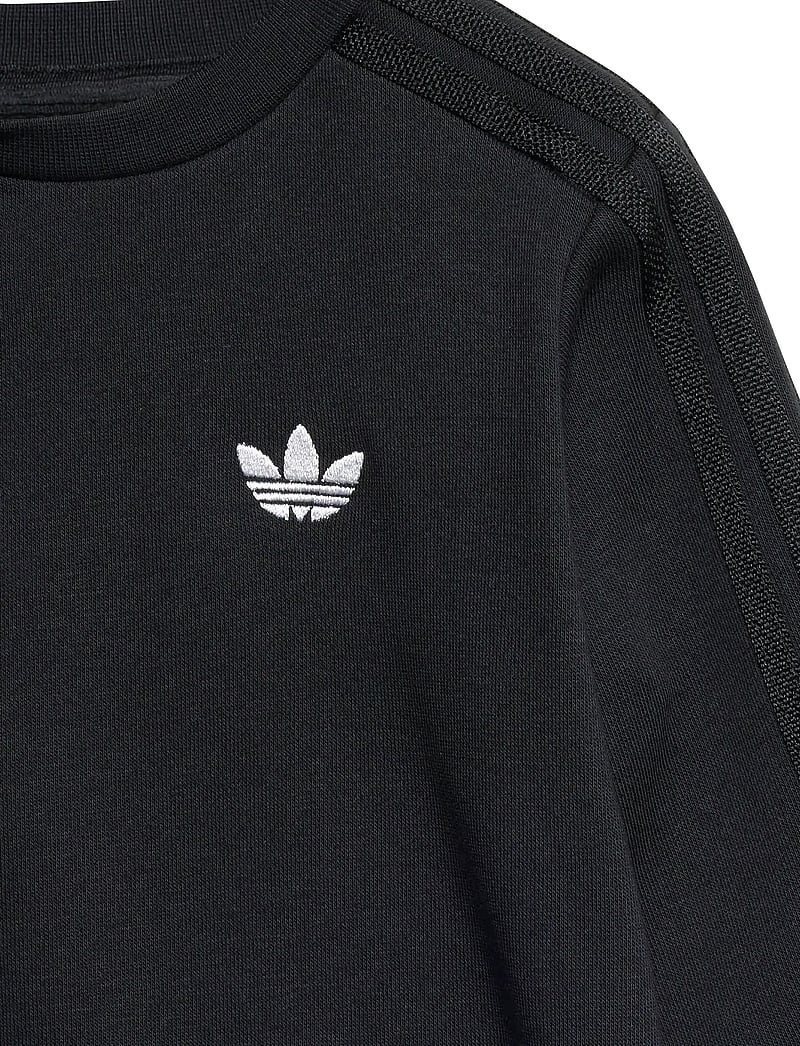 adidas Originals - DENIM CREW SET - treniņtērpi un divdaļīgi komplekti - black/lghden - 5