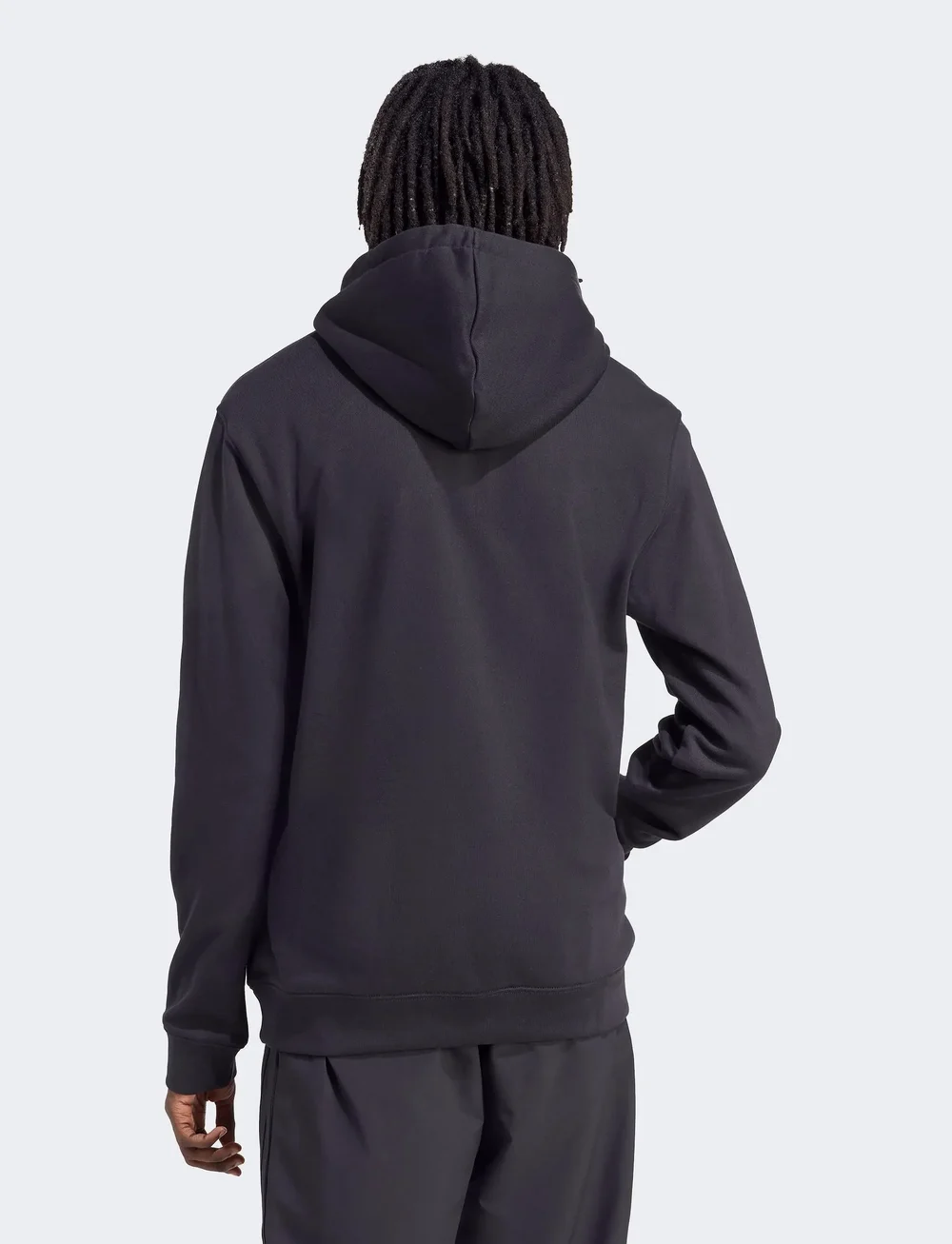 adidas Originals - TREFOIL HOODY - pulls a capuche - black/black - 4