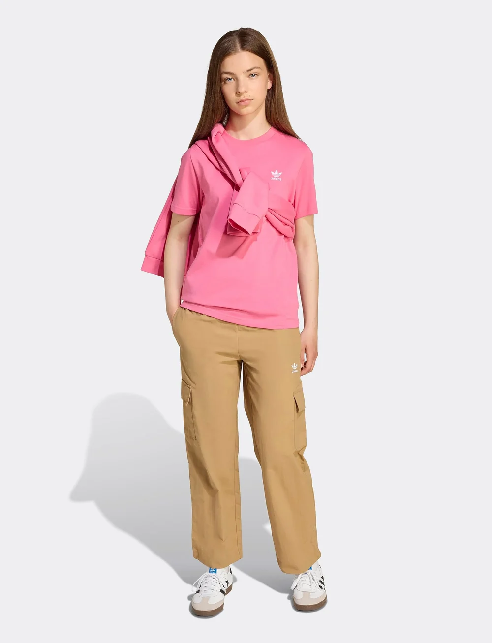 adidas Originals - TEE - lyhythihaiset - pnkfus - 0