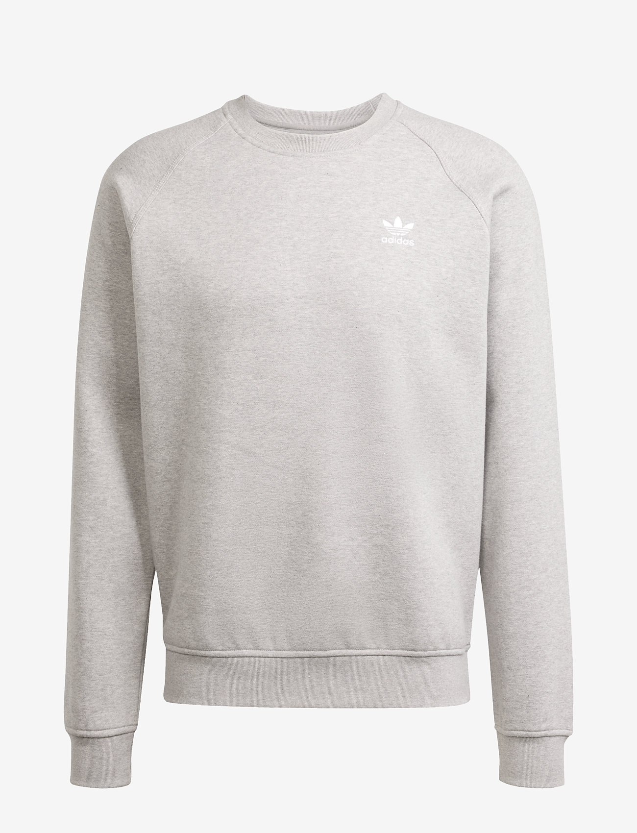 adidas Originals - ESS CREW - tops - mgreyh/white - 1