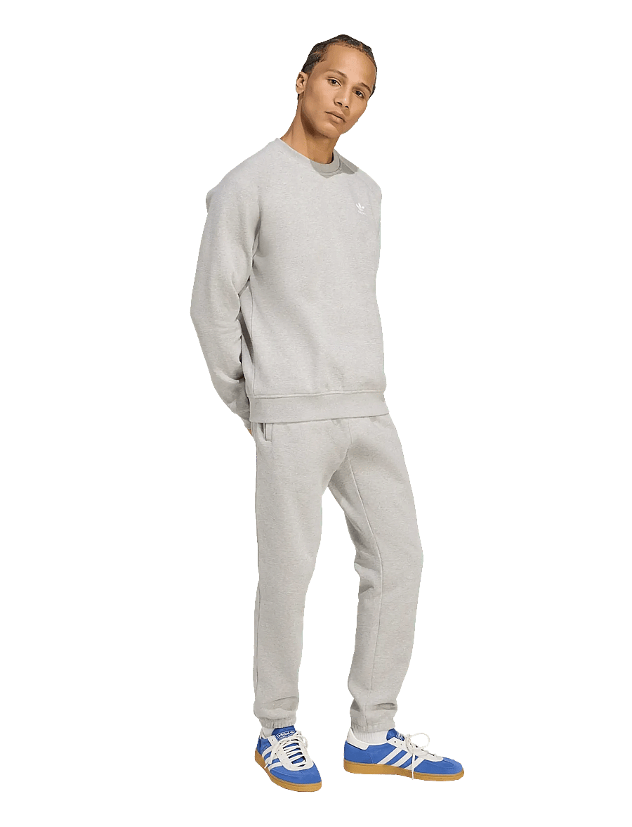 adidas Originals - ESS CREW - sweatshirts - mgreyh/white - 0