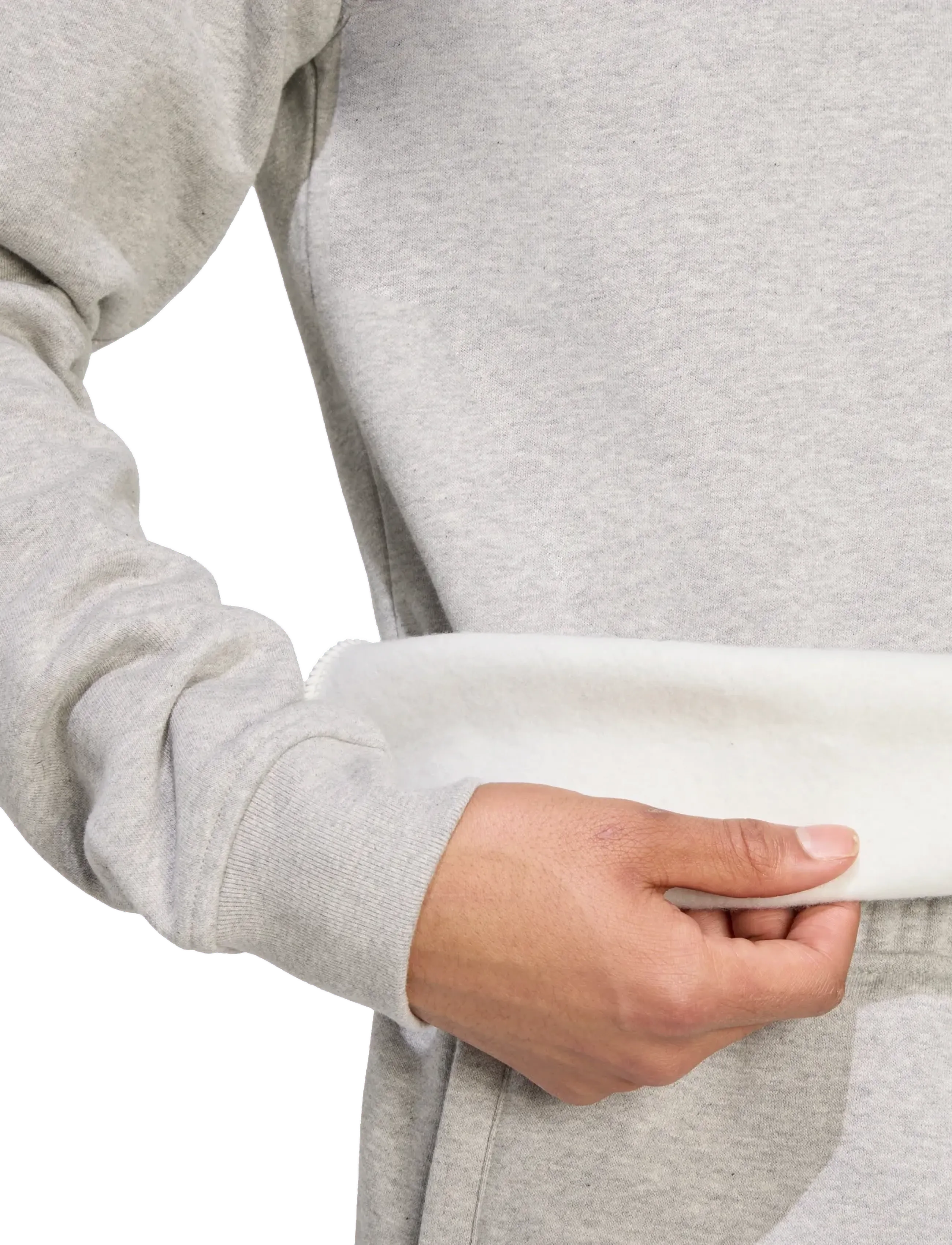 adidas Originals - ESS CREW - sweatshirts - mgreyh/white - 4