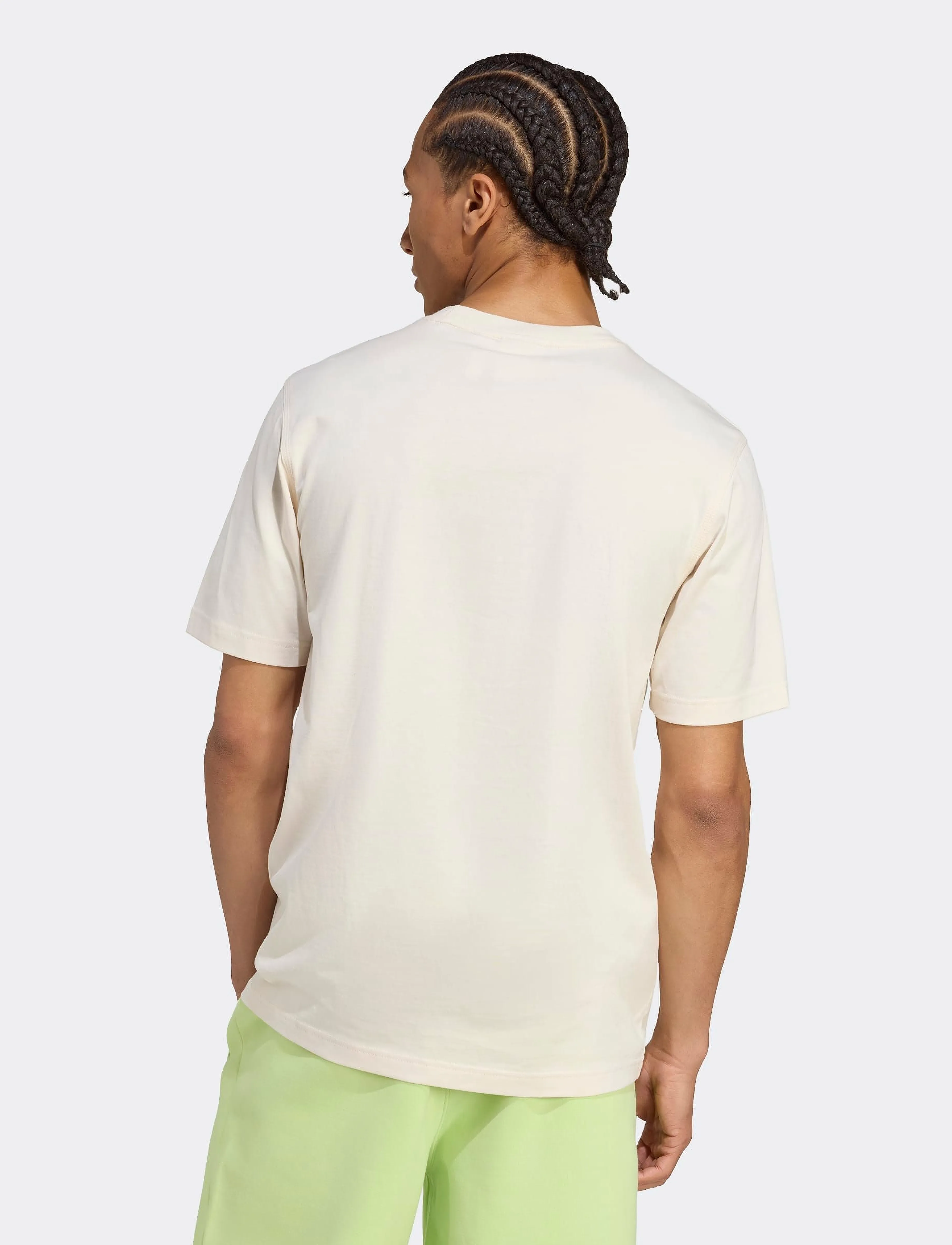 adidas Originals - TREFOIL ESS TEE - tops & t-shirts - wonwhi/white - 3