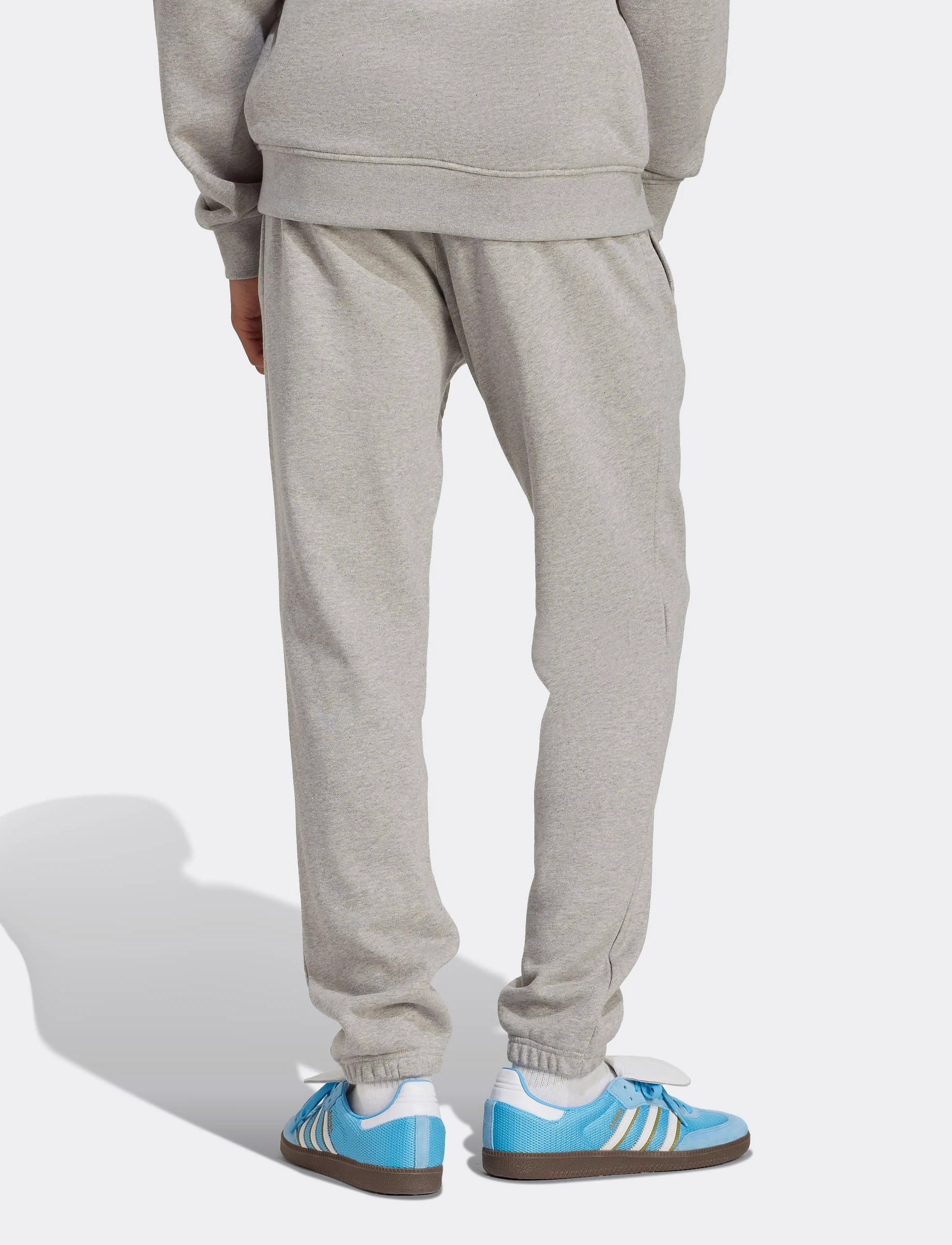 adidas Originals - ESS PANTS FT - pantalons - mgreyh/white - 4