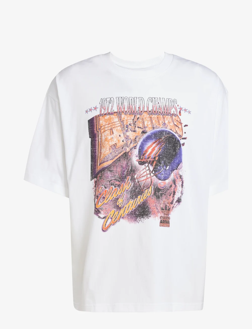 adidas Originals - GRAPHIC SS TEE - t-shirts - white - 1