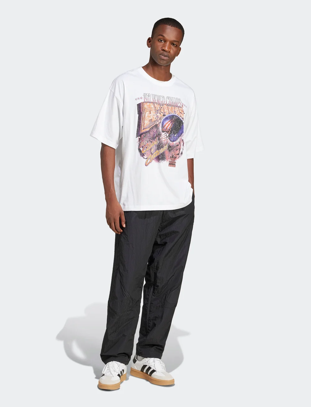 adidas Originals - GRAPHIC SS TEE - t-shirts - white - 5