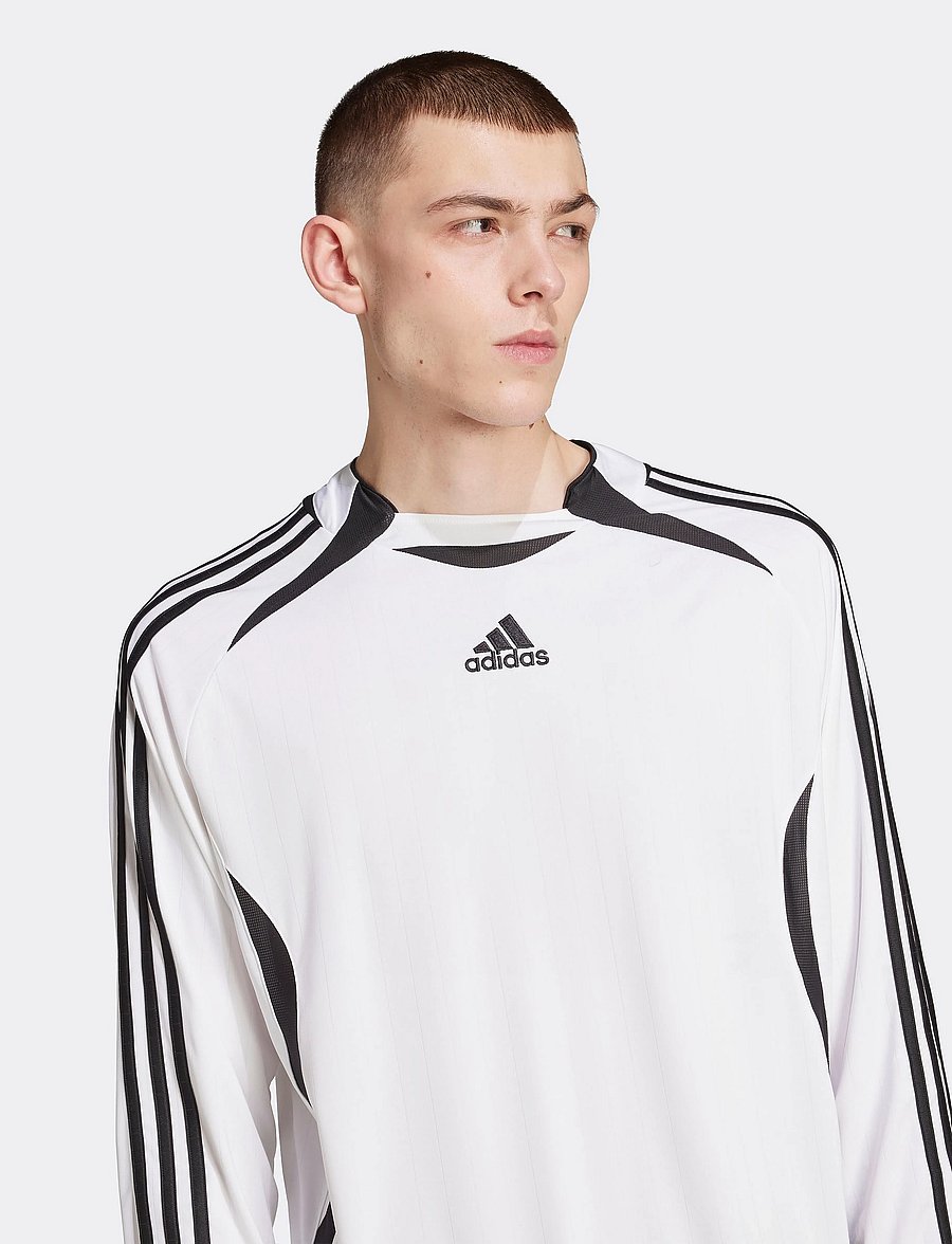 adidas Originals - TEAMGEIST LS - langarmshirts - white - 3