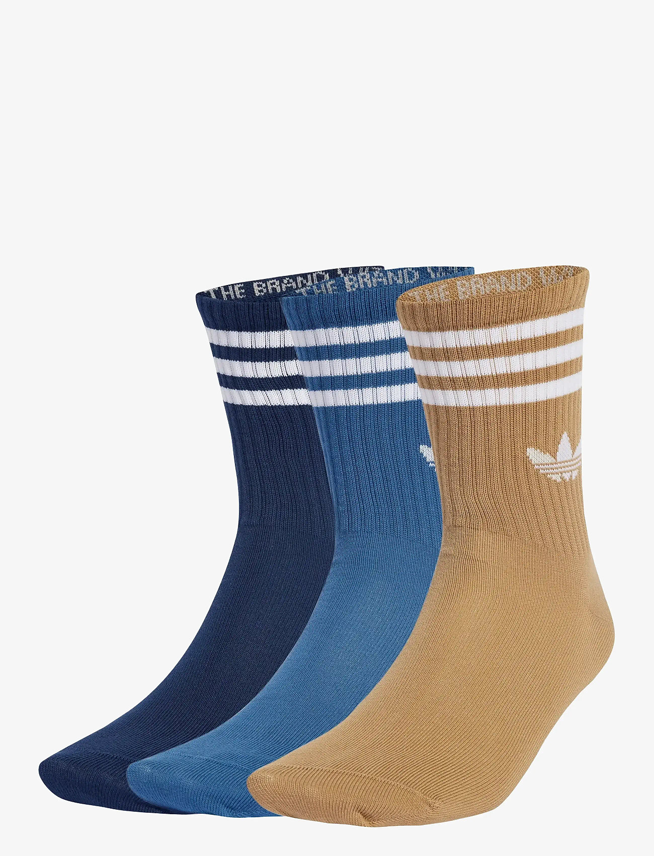 adidas Originals - 3S CREW S 3P - sportsocken - ashblu/nindig/cardbo - 0
