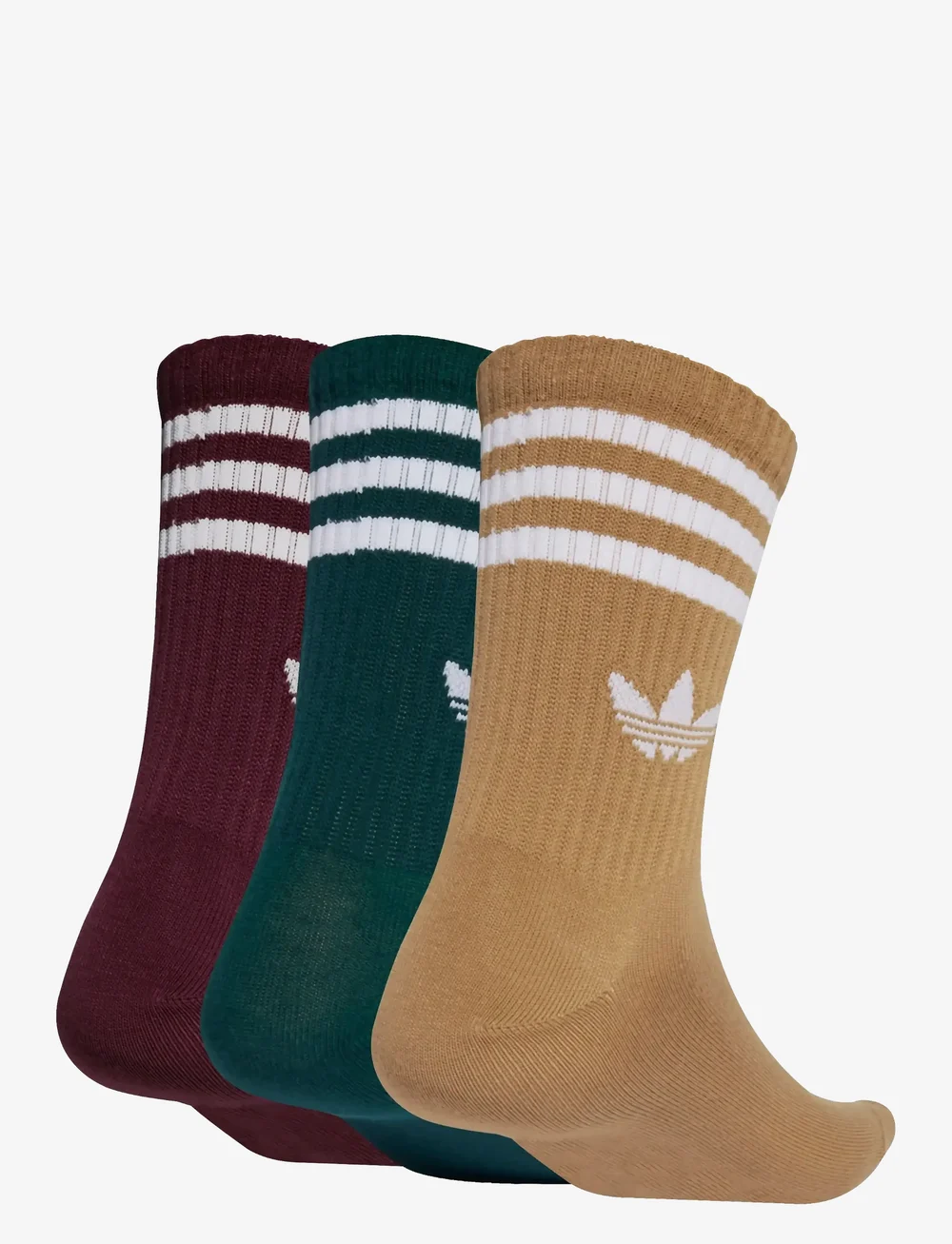 adidas Originals - 3S CREW S 3P - träningsstrumpor - maroon/aurivy/cardbo - 1