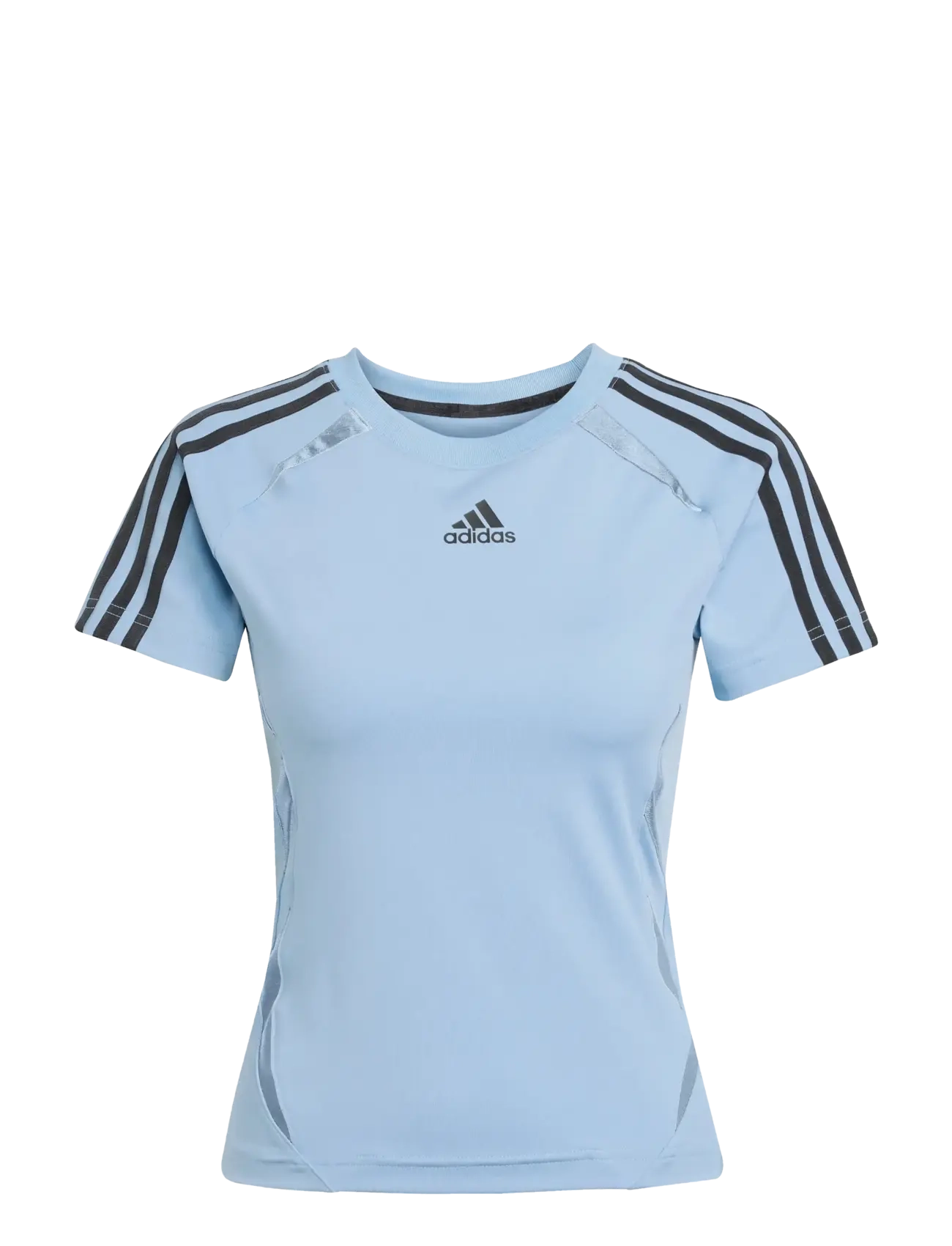 adidas Originals TEAMGEIST TEE - adidas - ASHBLU/BLACK / blue