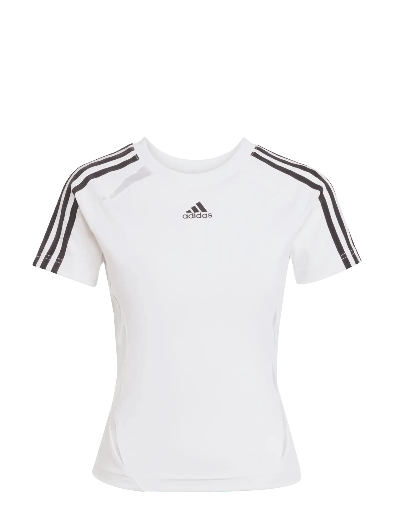 adidas Originals TEAMGEIST TEE - Tøj - WHITE/BLACK / white