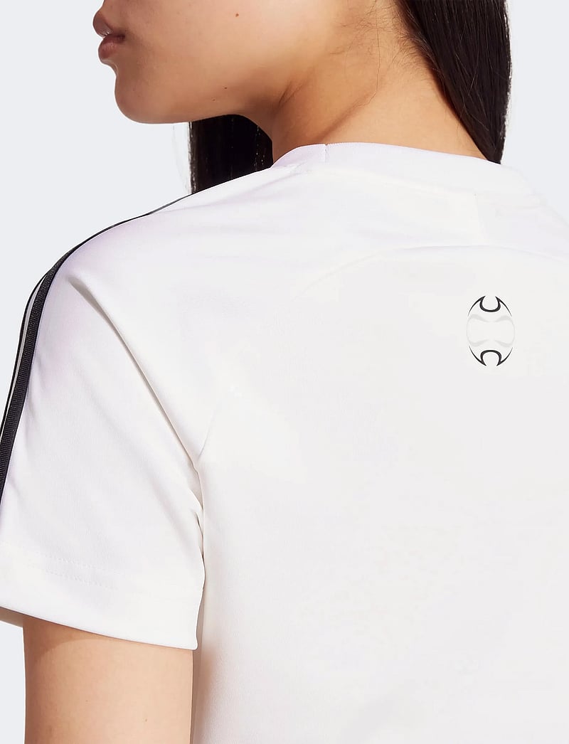 adidas Originals - TEAMGEIST TEE - t-shirts - white/black - 3