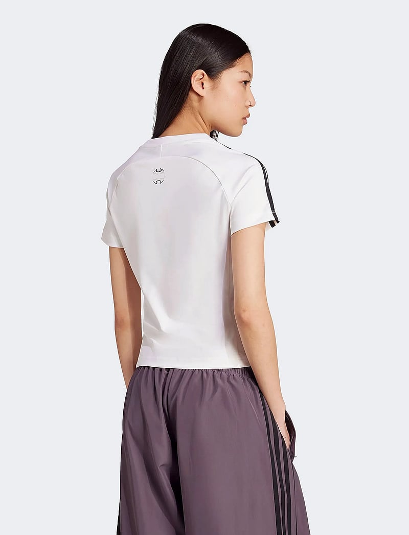 adidas Originals - TEAMGEIST TEE - t-shirts - white/black - 4