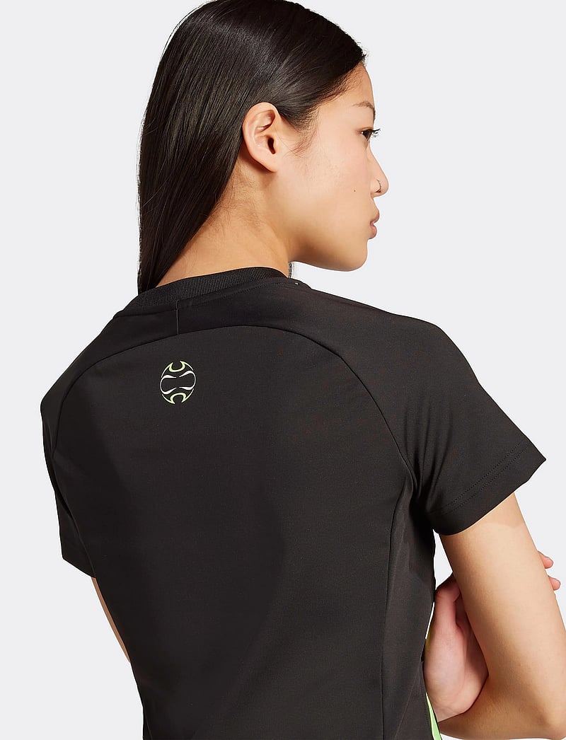 adidas Originals - TEAMGEIST TEE - t-shirts - black/siggnr - 2