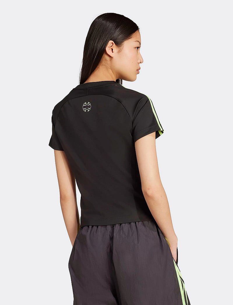 adidas Originals - TEAMGEIST TEE - t-shirts - black/siggnr - 3