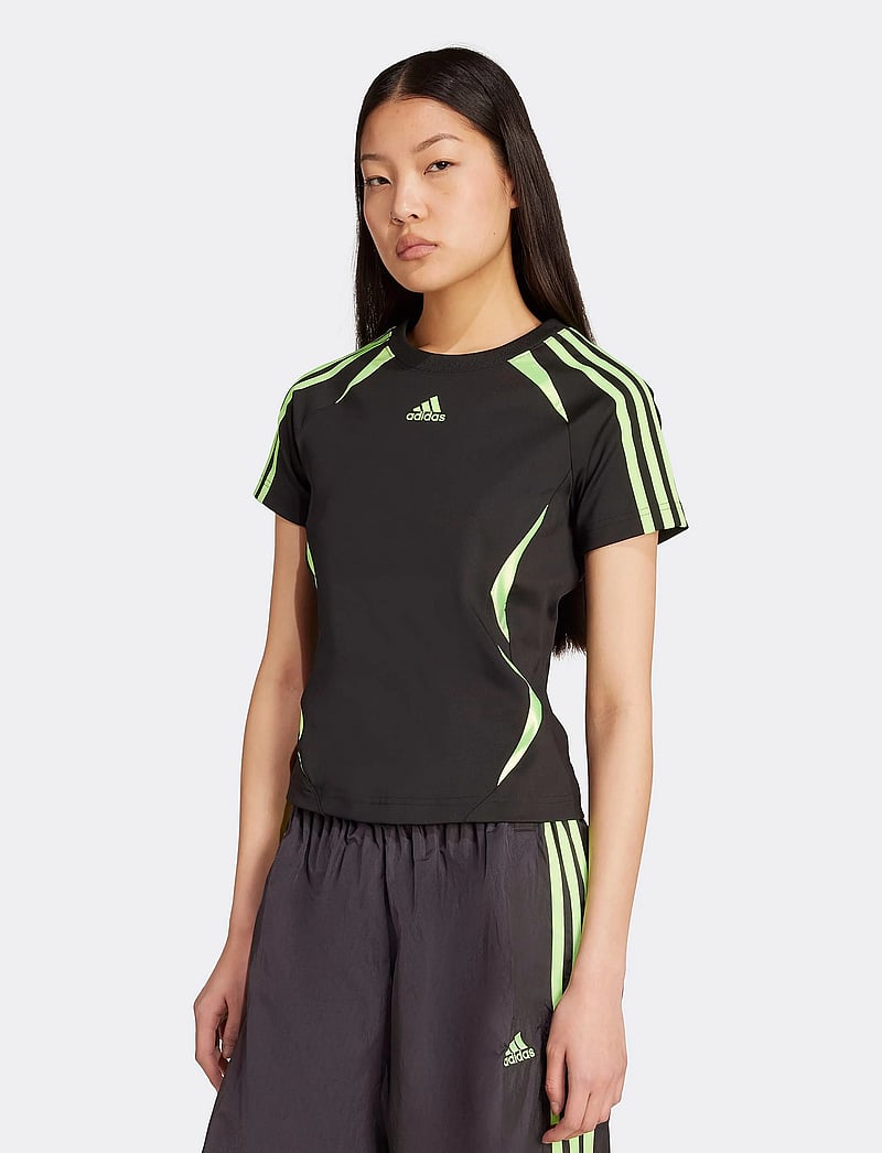 adidas Originals - TEAMGEIST TEE - t-shirts - black/siggnr - 5