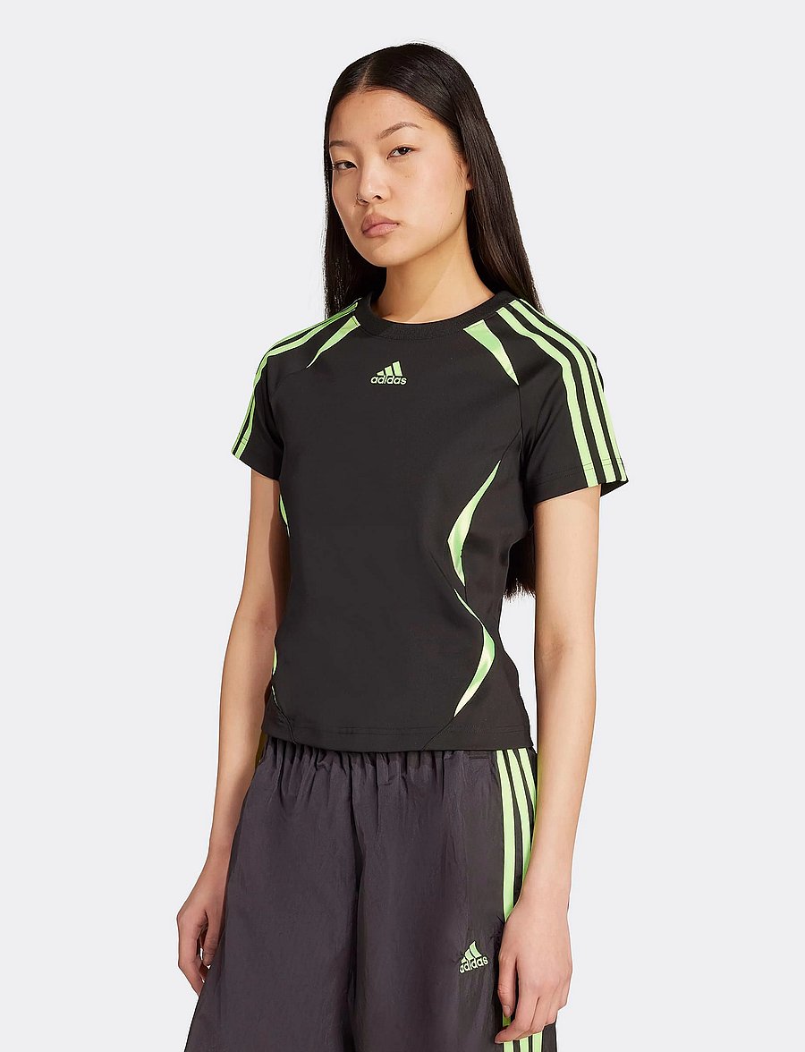 adidas Originals - TEAMGEIST TEE - toppar og stuttermabolir - black/siggnr - 5