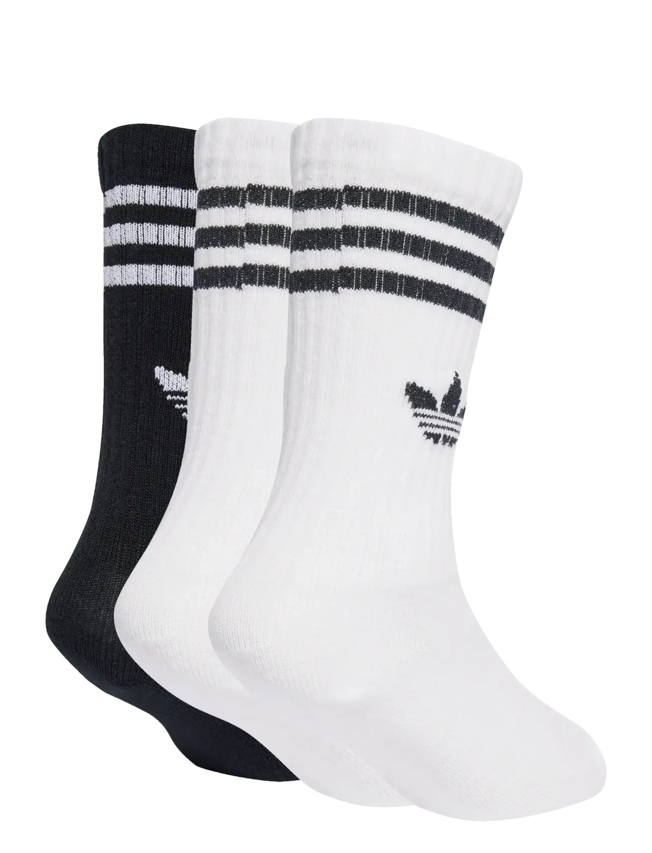 adidas Originals - CREW SOCK 3P - chaussettes - white/black - 2