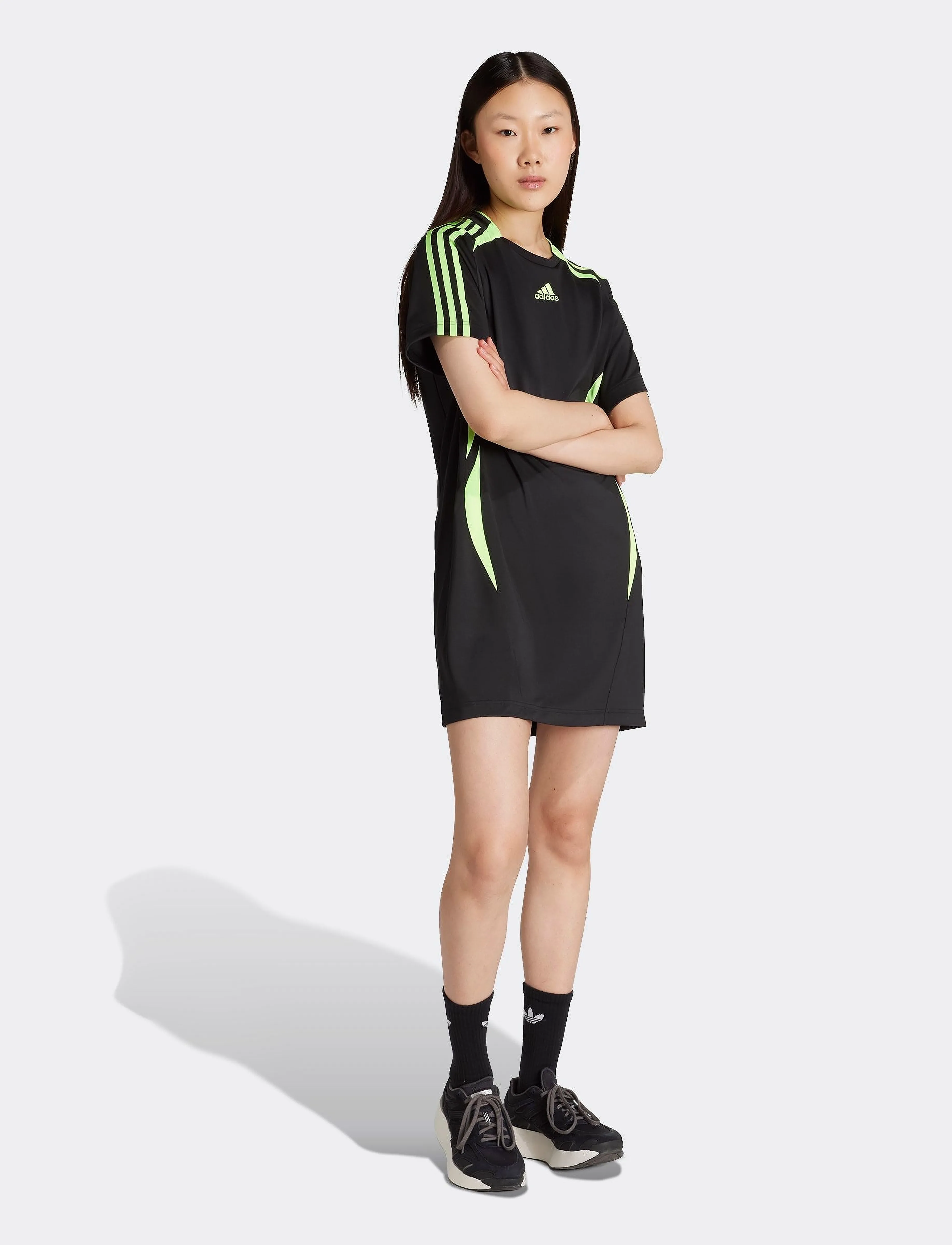 adidas Originals Teamgeist Dress, XS, Sport Kleider & Röcke, Schwarz - Dresses, Frauen
