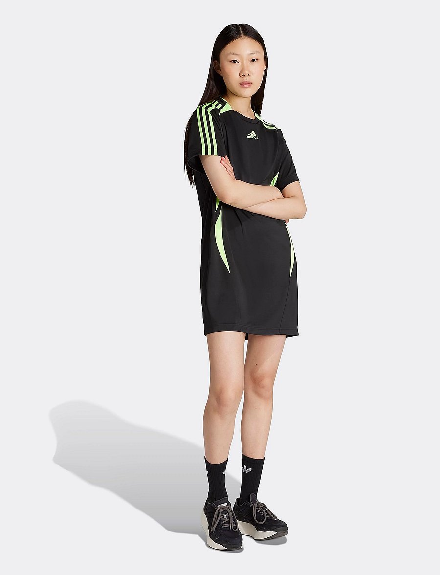 adidas Originals - TEAMGEIST DRESS - jurken & rokjes - black/siggnr - 0
