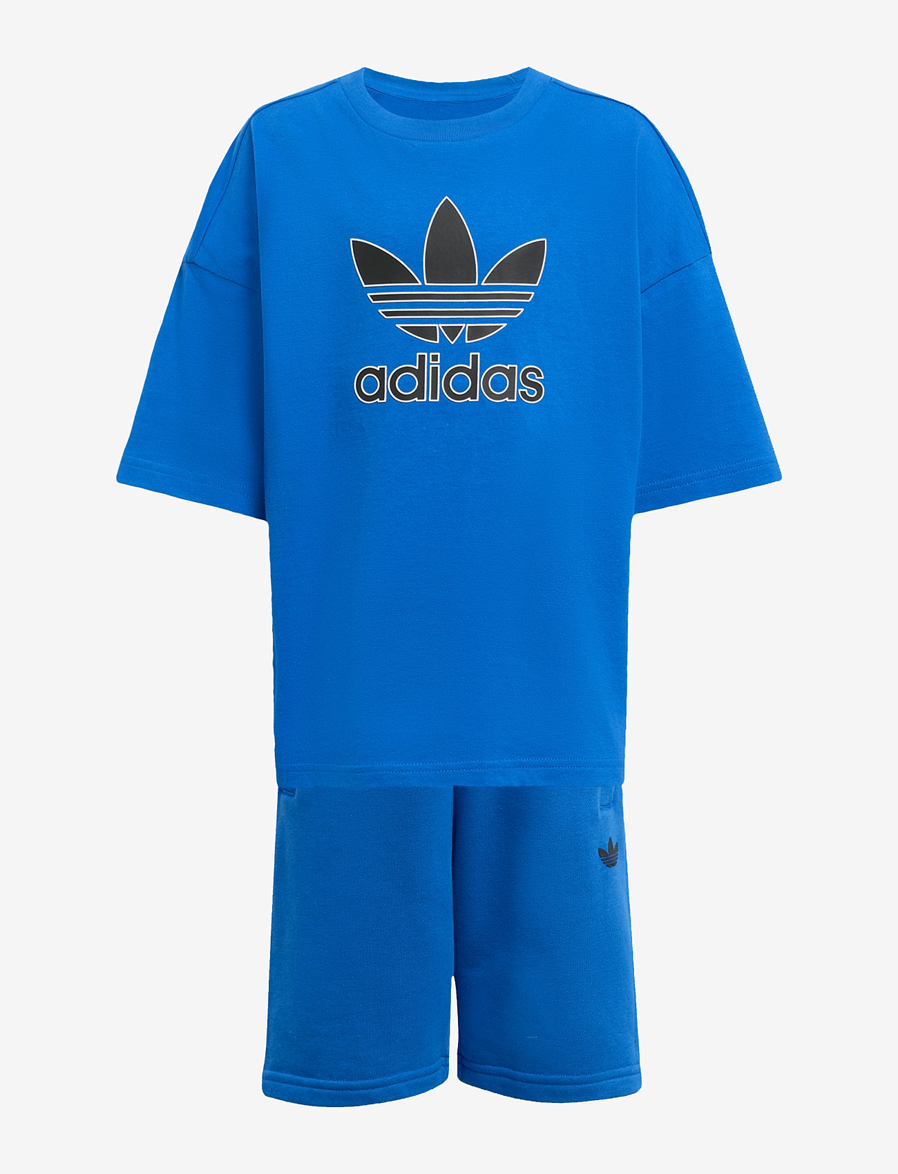 adidas Originals - SHORT TEE SET - 2-teilige sets - blue/black - 1