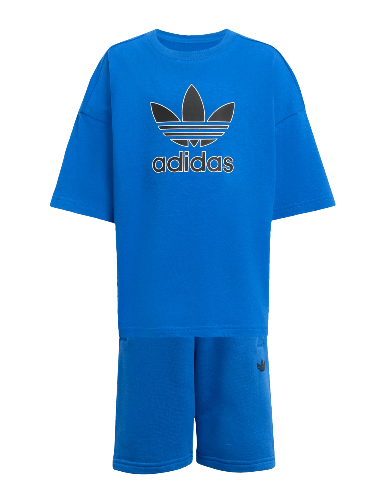 adidas Originals SHORT TEE SET - App deal - BLUE/BLACK / blue