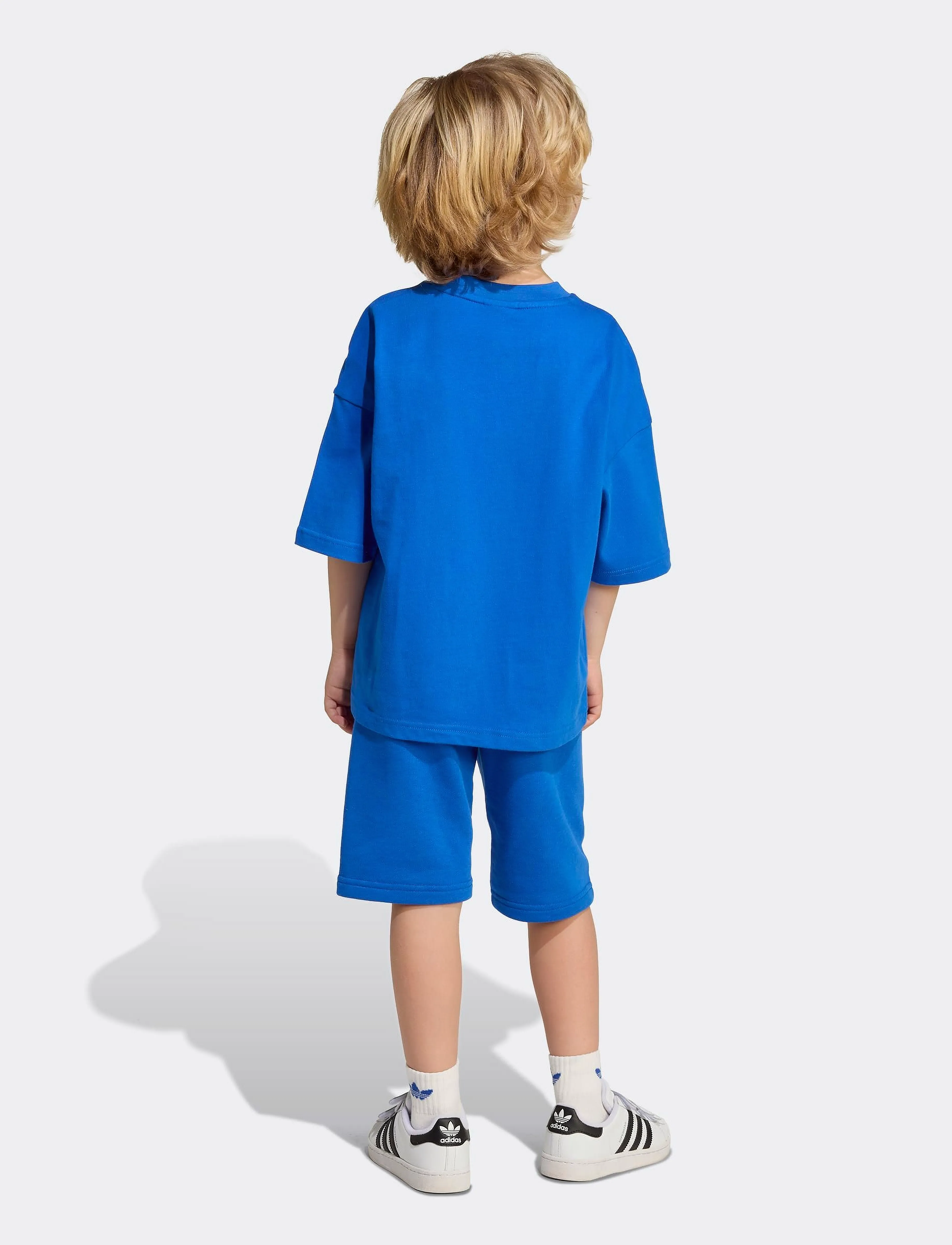 adidas Originals - SHORT TEE SET - blue/black - 4
