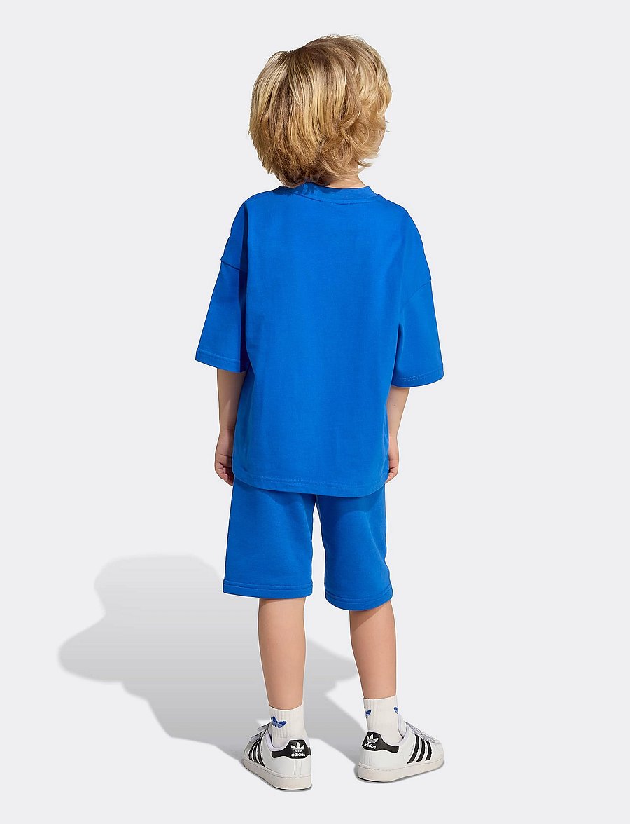 adidas Originals - SHORT TEE SET - blue/black - 4