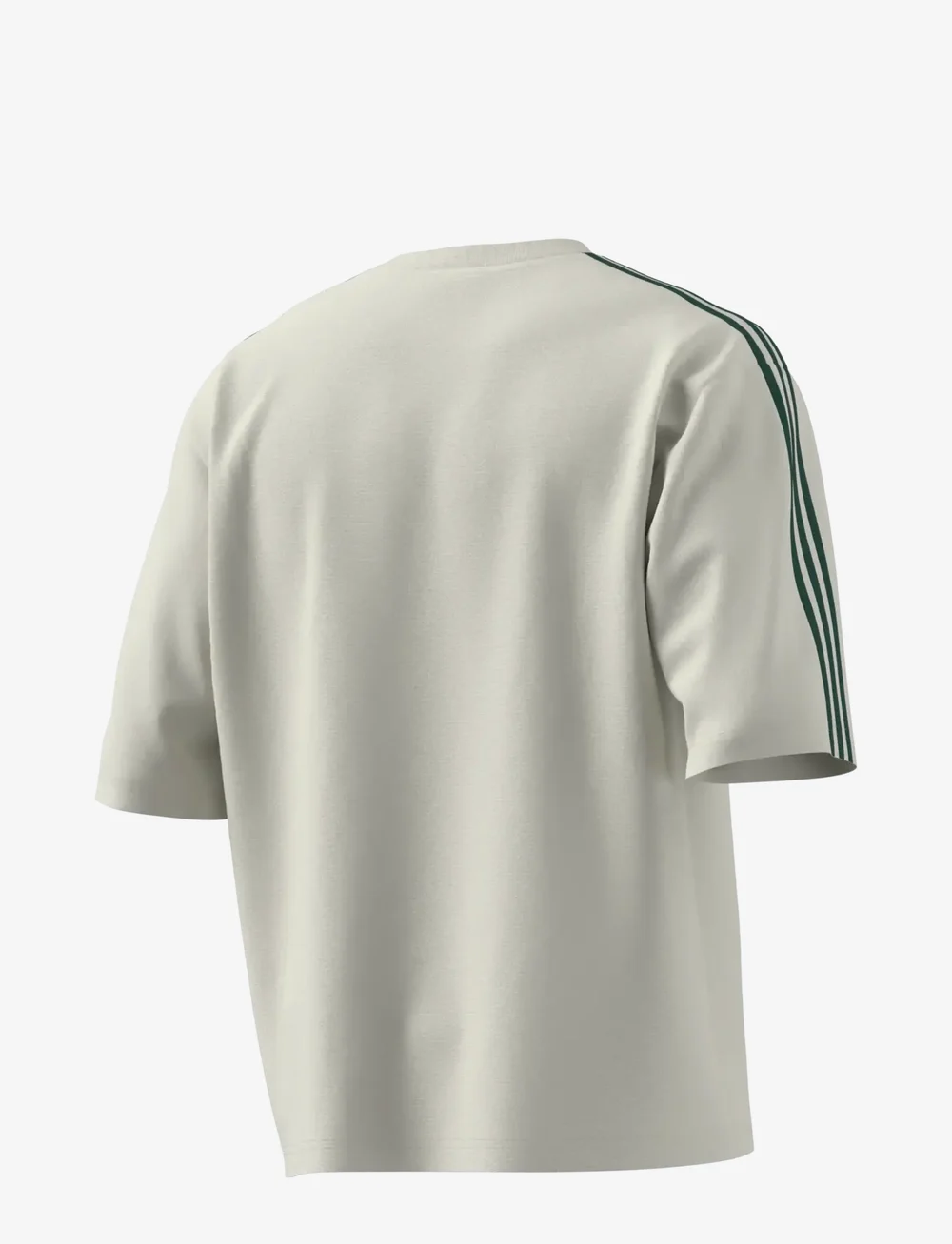 adidas Originals - Oversize tee - t-shirts - owhite/cgreen - 1