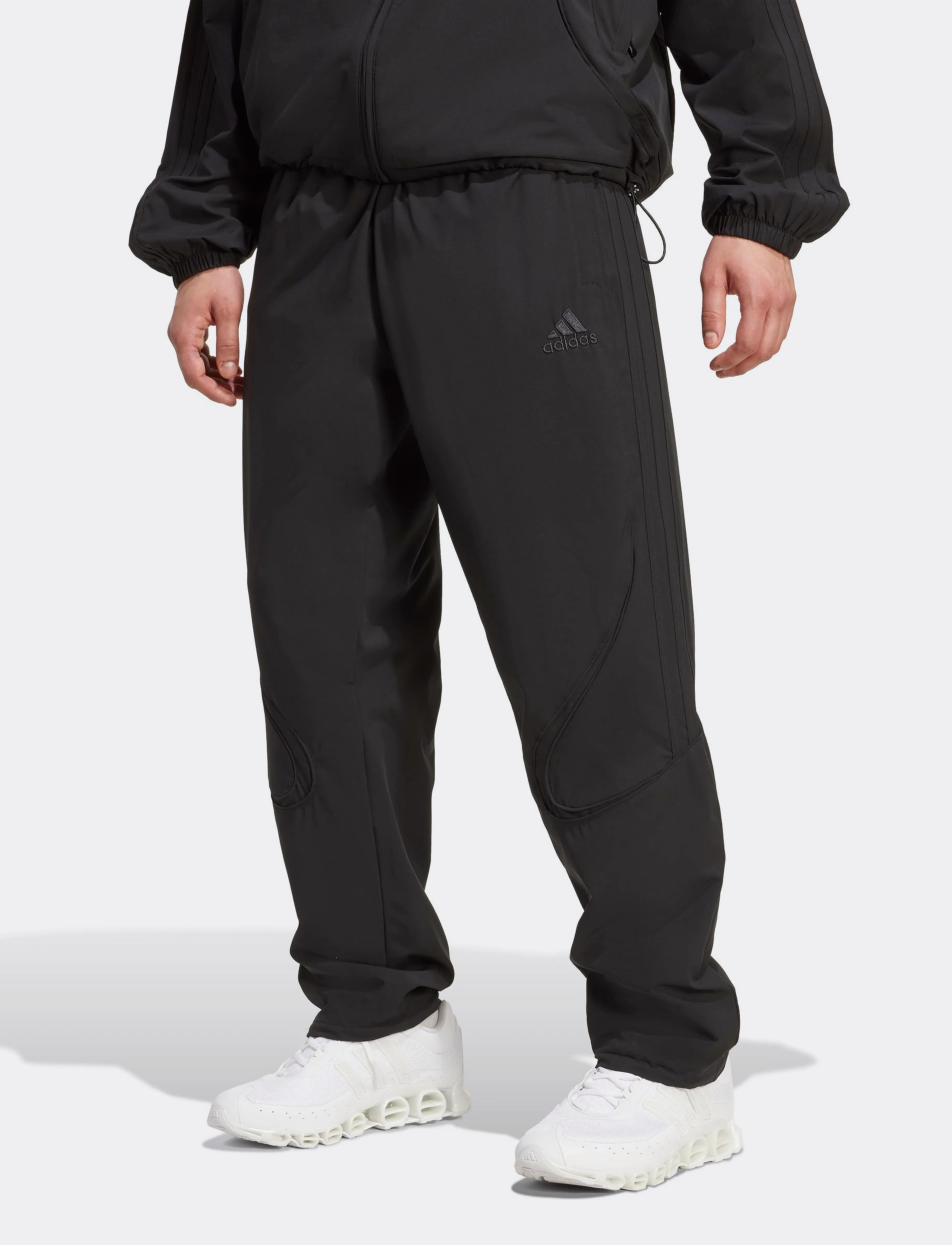 adidas Originals - TEAMGEIST TP - sports pants - black/black - 3