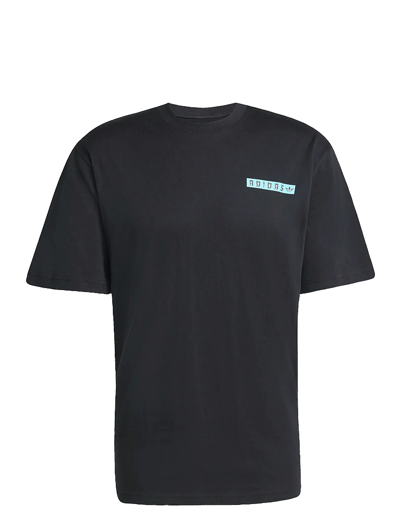 adidas Originals - GRAPHIC TEE - t-shirts - black - 1