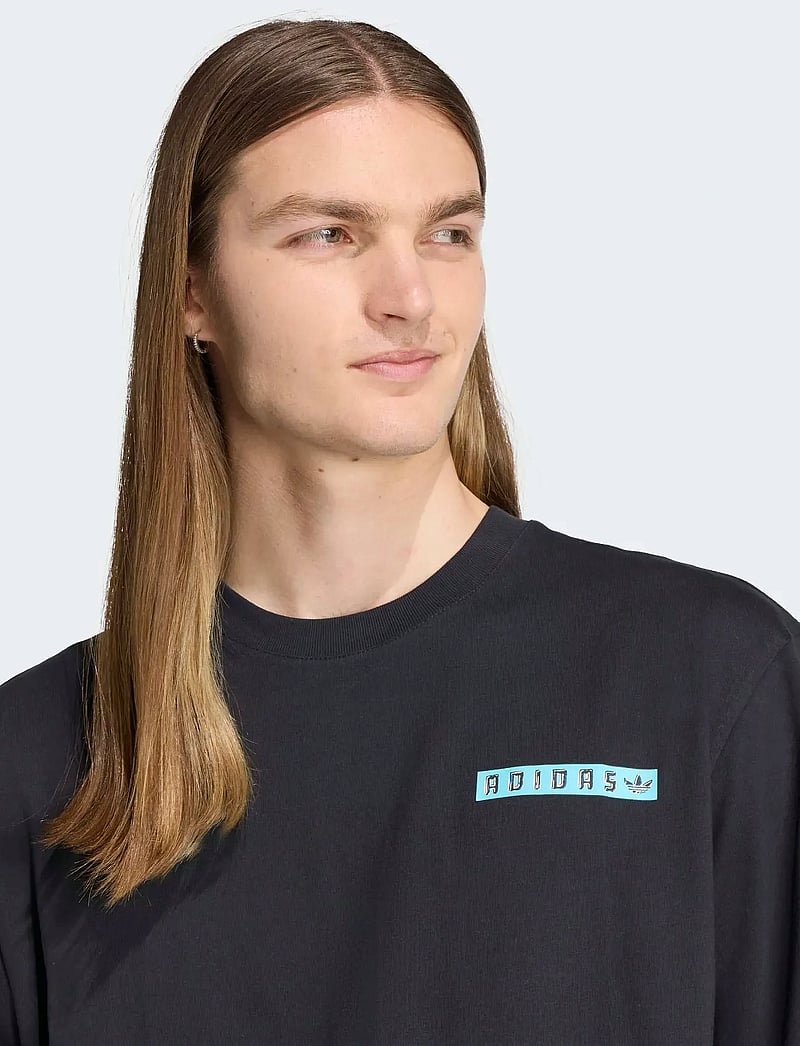 adidas Originals - GRAPHIC TEE - t-shirts - black - 2