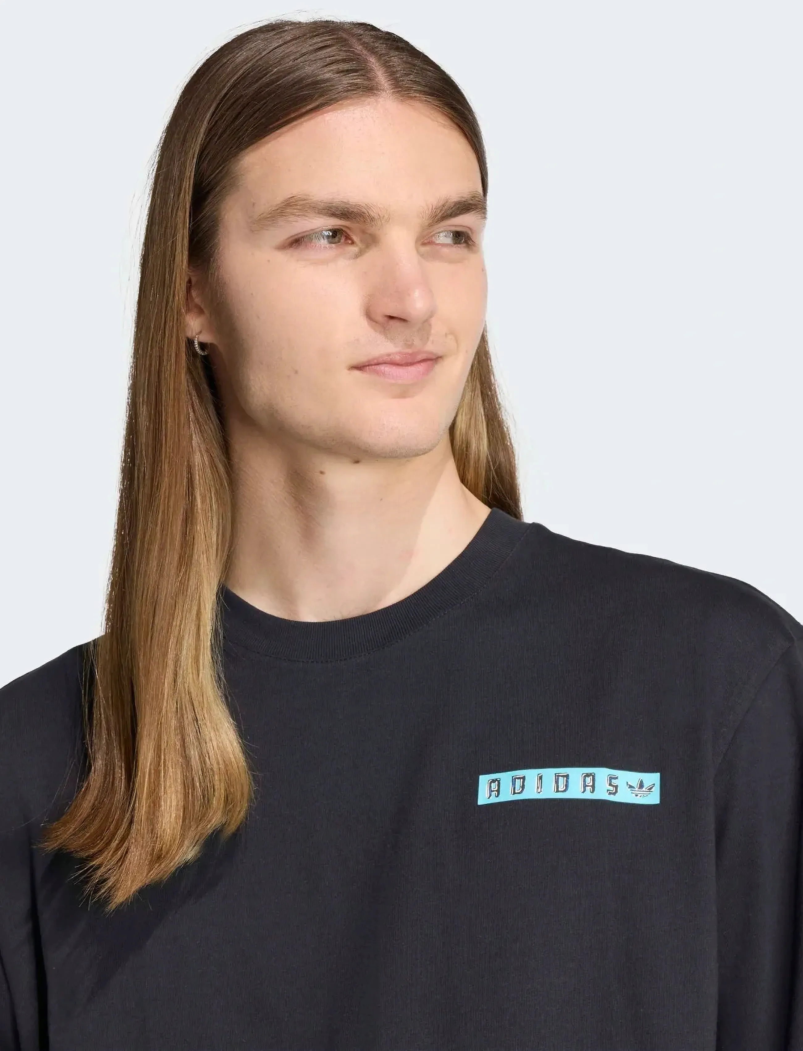 adidas Originals - GRAPHIC TEE - alussärgid ja t-särgid - black - 2