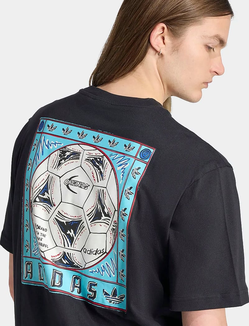 adidas Originals - GRAPHIC TEE - t-shirts - black - 3